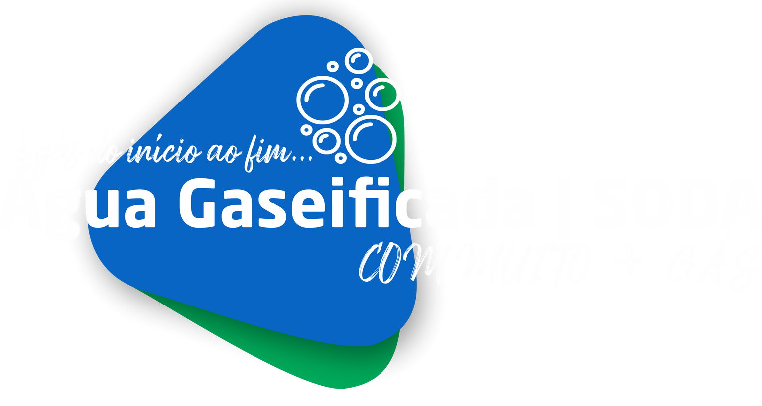Água Gaseificada | SODA com muito + gás